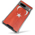 Turkish Flag Distressed Google Pixel 7a Clear Case